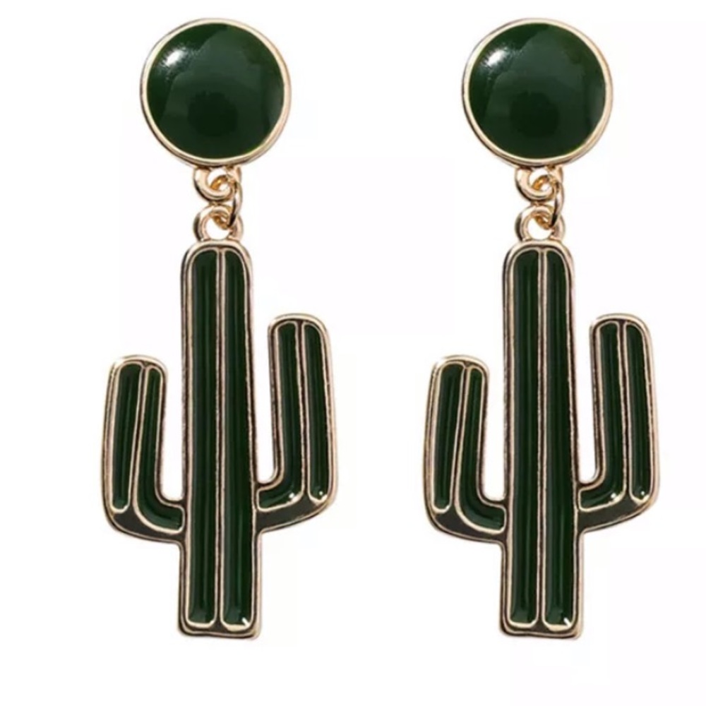 Cactus Earrings